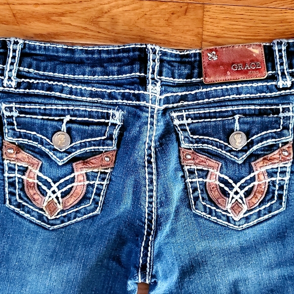 Grace In LA Bootcut Jeans Customized - Picture 14 of 14